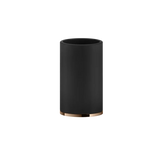 Gessi Origini porta spazzolini nero in resina antibatterica 58532